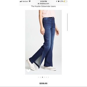 MOTHER The Hustler Sidewinder Jeans